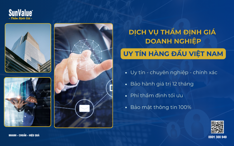 Thẩm định giá doanh nghiệp, thẩm định giá công ty, định giá doanh nghiệp startup 6