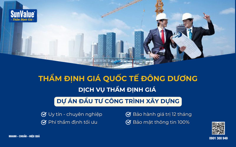 Thẩm định giá dự án đầu tư, Thẩm định giá dự án đầu tư công trình xây dựng, tầm quan trọng thẩm định giá dự án đầu tư 4