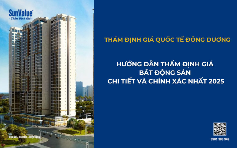 Phương pháp thẩm định giá bất động sản, thẩm định giá bất động sản 2025 1